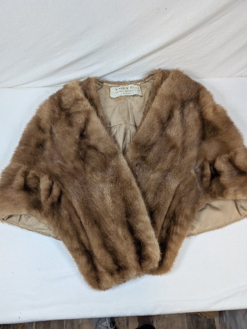 Vintage Mink Shaw